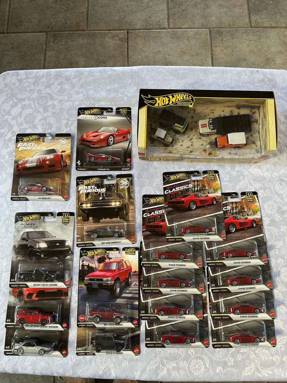 Hot wheels Lote Premium + Chase 
