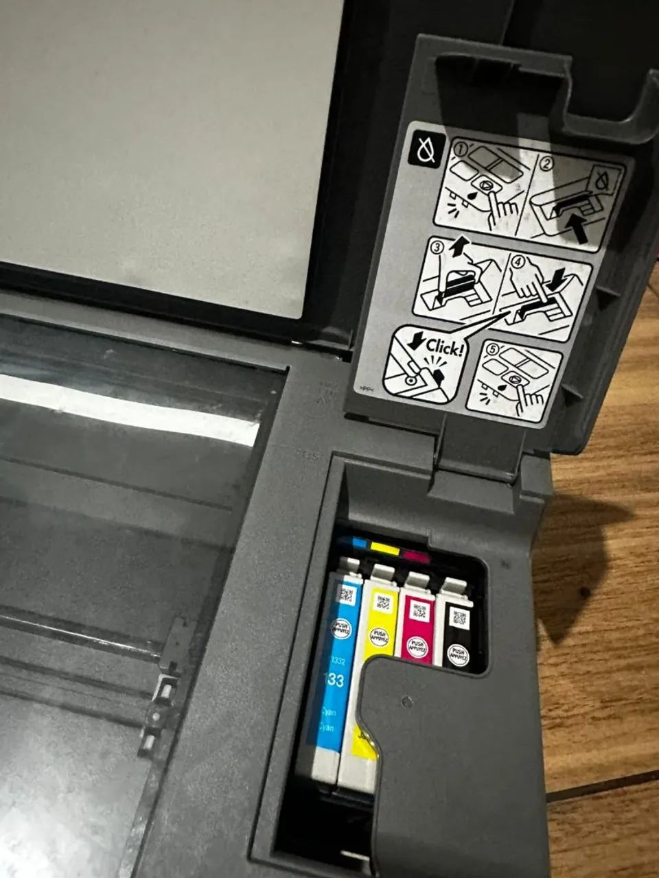 Marca Epson Stylus TX133 - Foto 4