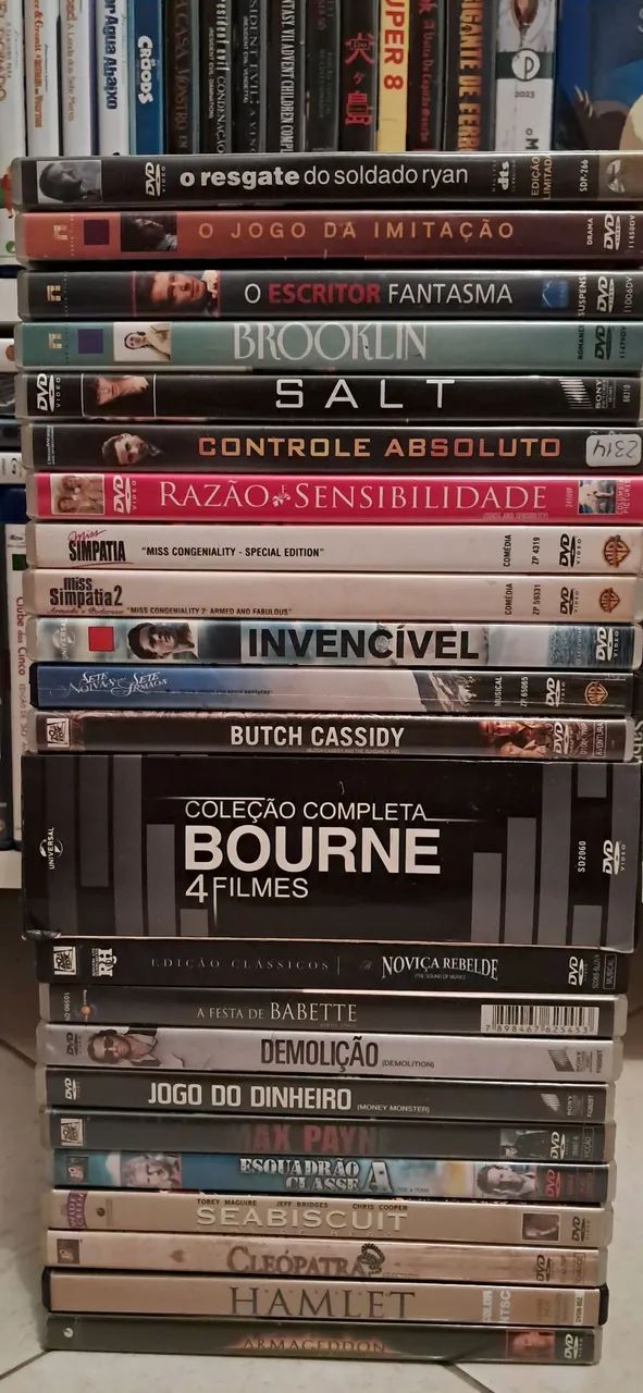 Filmes em Dvds