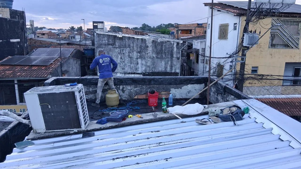 Aplicação de manta asfáltica  - Foto 3