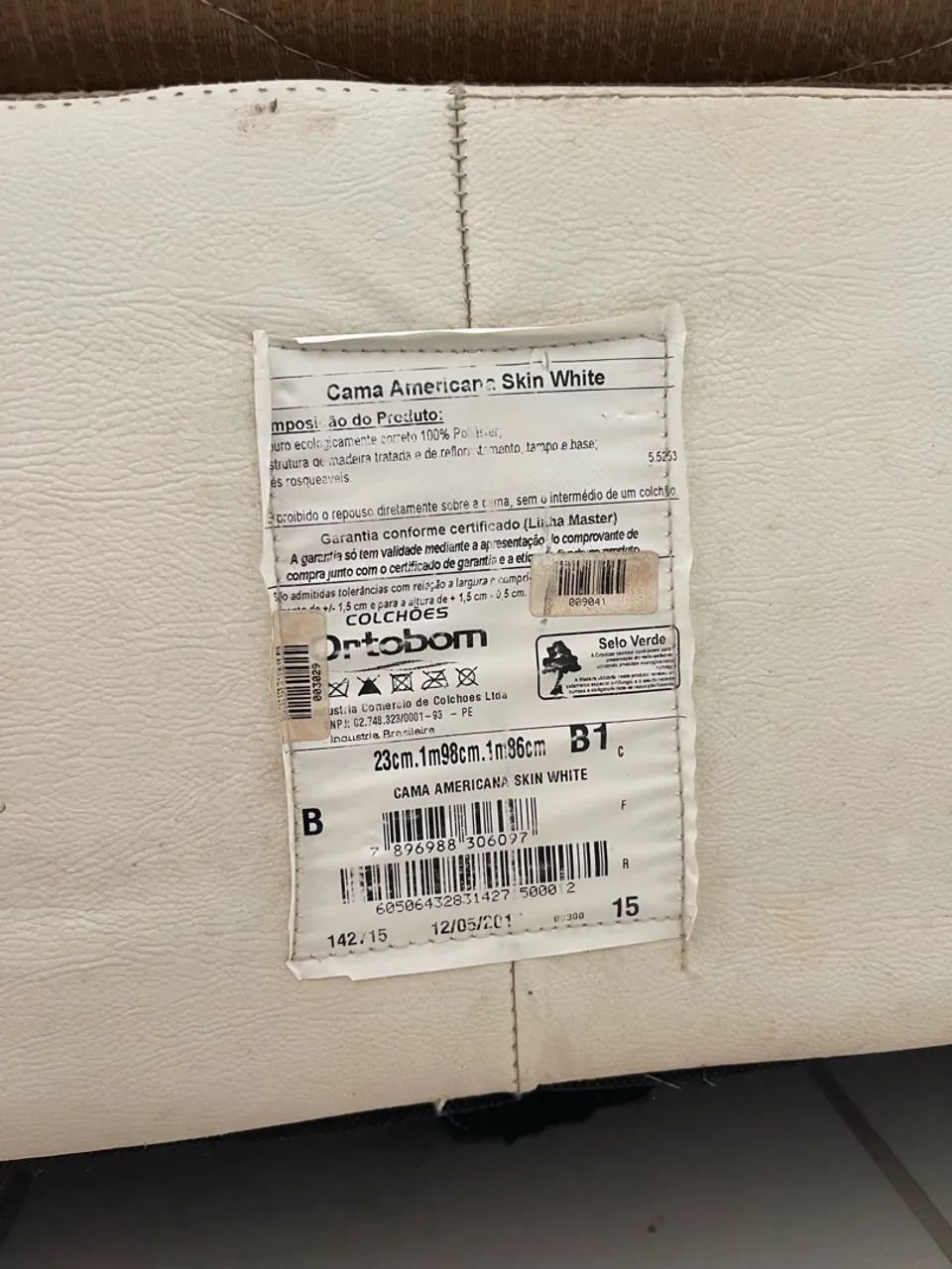 CAMA KING SIZE ORTOBOM - Foto 4