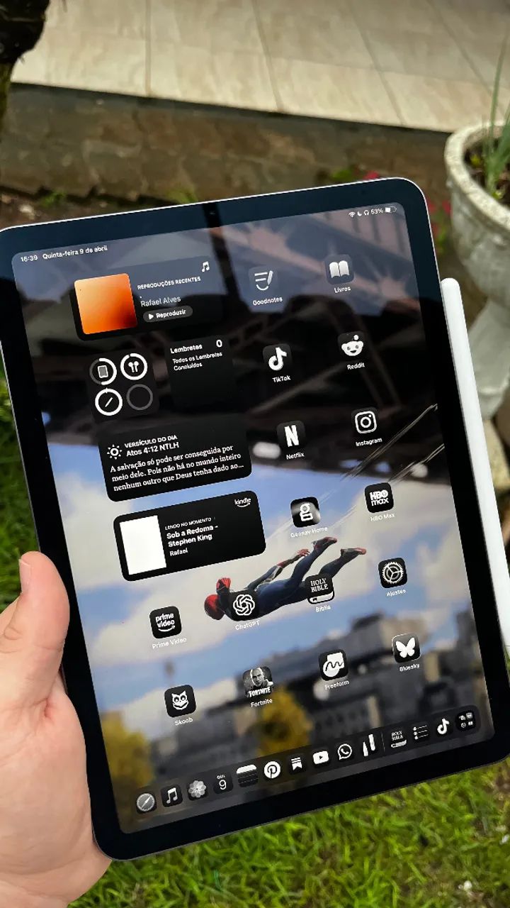 IPAD AIR 5 GERAÇÃO (M1 256) + APPLE PENCIL 2 - Tablets e E-Readers