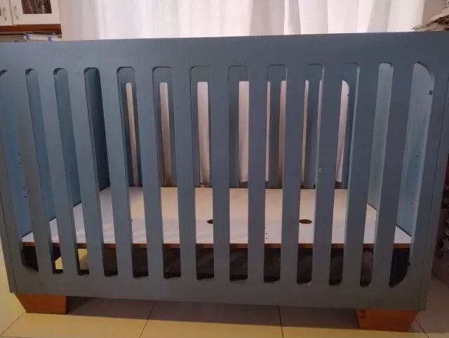 Berço infantil Timber com colchão  - Foto 2