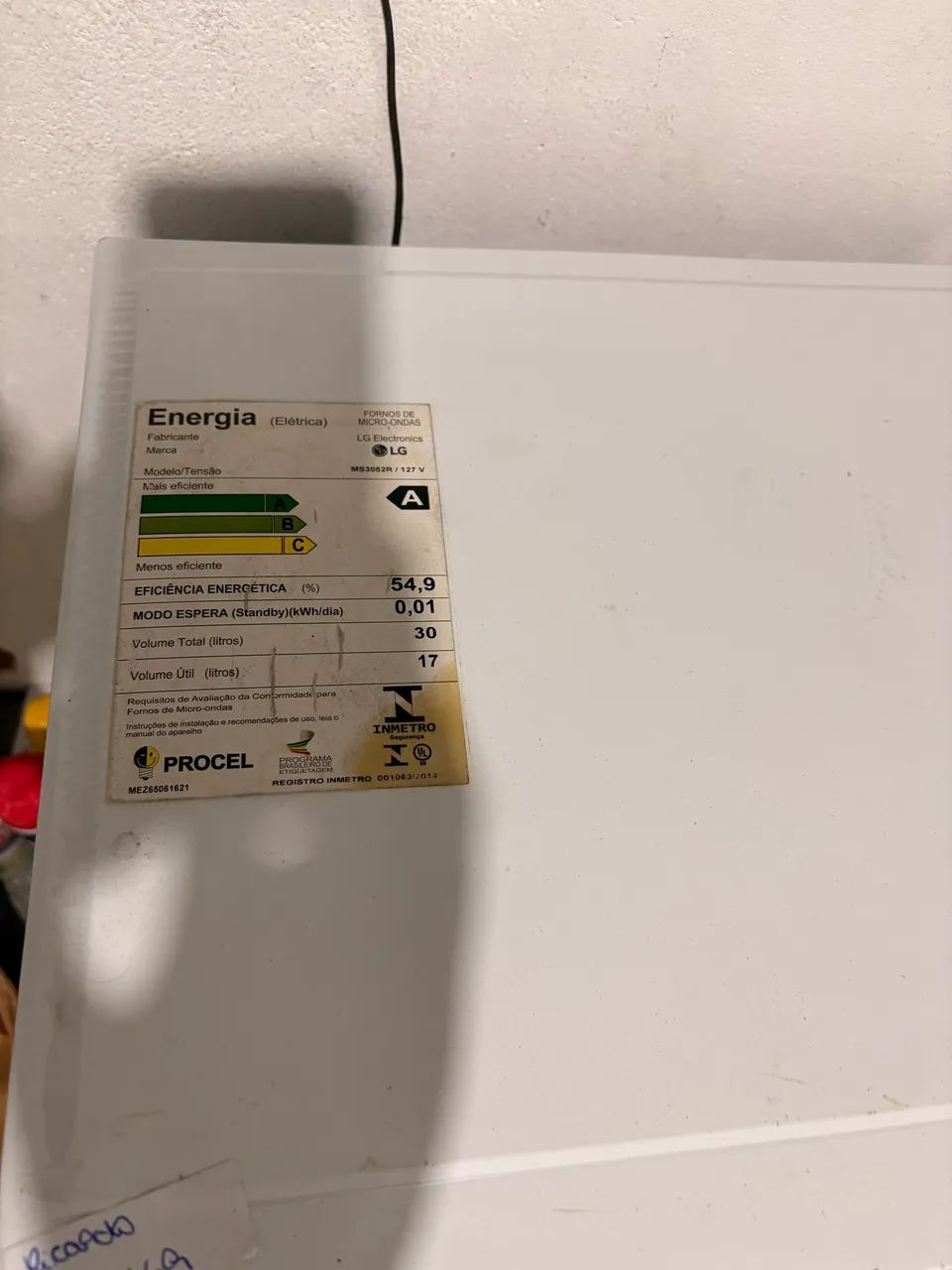 Microondas LG 27LT *com defeito* - Foto 3