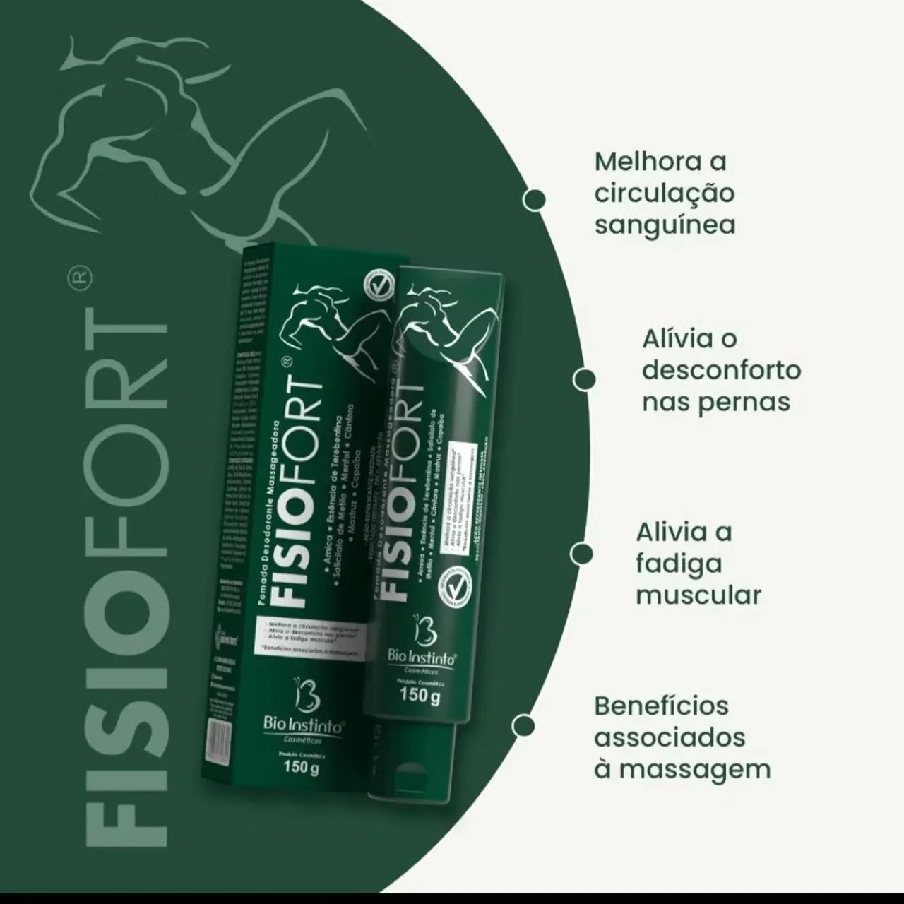 Pomada massadeadora FisioFort