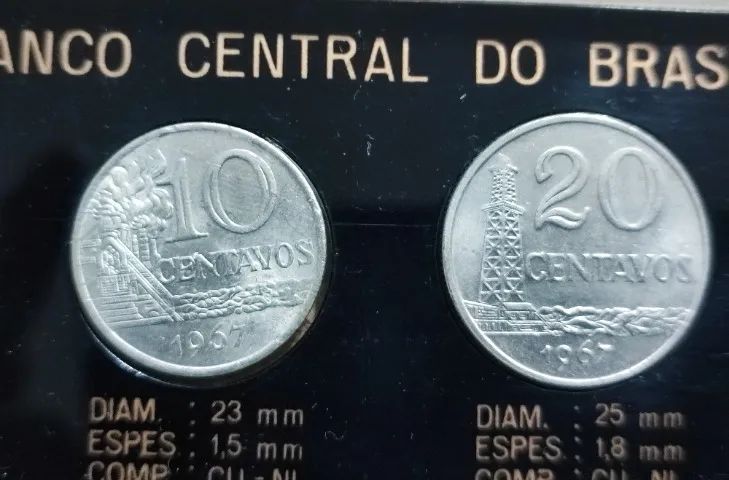 Set de Moedas 1967 com  Prova de 1Cruzeiro - Foto 4
