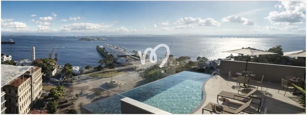 Agora Praça Mauá Studios. Studio raro em empreendimento 100% vendido.
