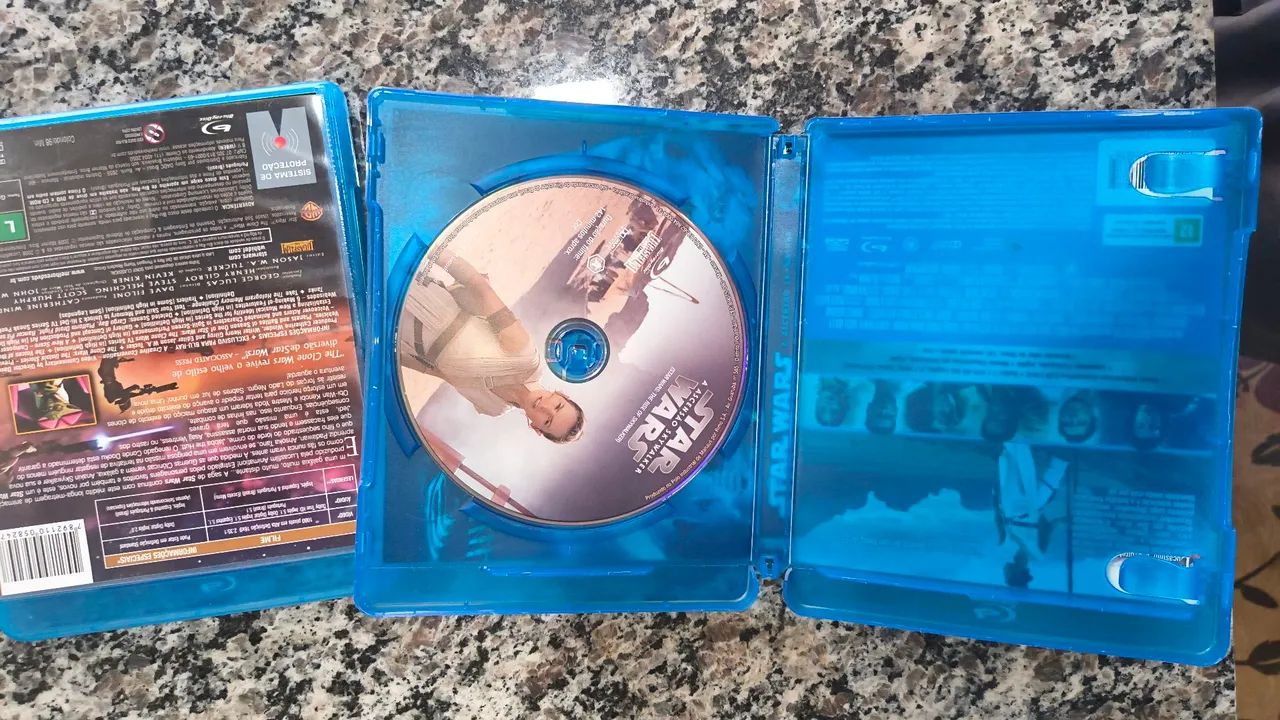 Blu-ray Star Wars 4 filmes  - Foto 5