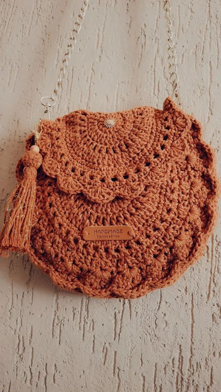 Bolsa Boho crochê  - Foto 4