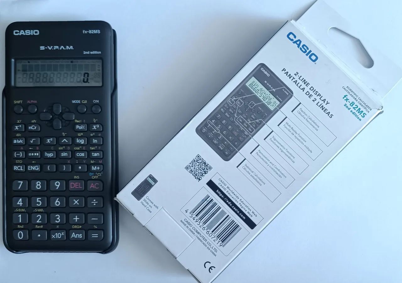 Calculadora Científica Casio fx-82MS 2nd Edition - Na Caixa (Original) - Foto 3