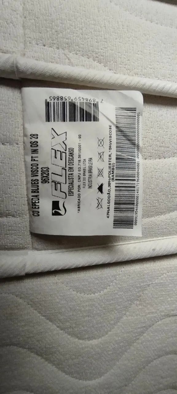 CAMA BOX DE SOLTEIRO EPEDA BLUES VISCO - Foto 5
