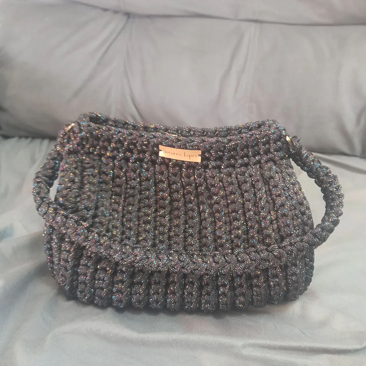 Bolsa de crochê  - Foto 2