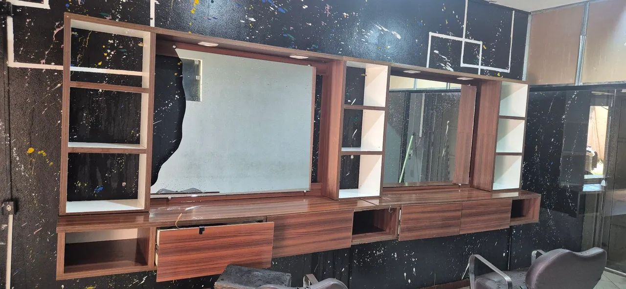 Vendo bancada de barbearia
