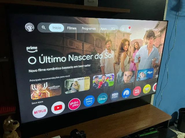Smart TV TCL QLED 65 Polegadas 4K Wi-Fi Android TV 65P7K em Excelente Estado - Foto 2