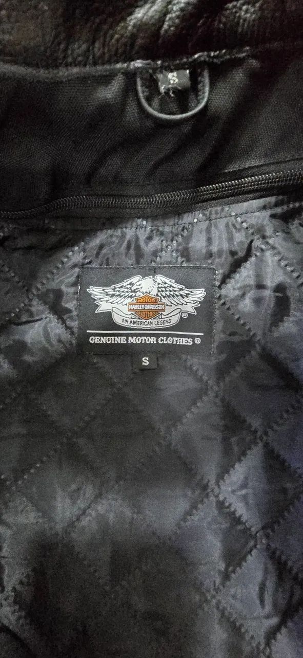 Jaqueta de Couro, original Harley Davidson - Foto 5
