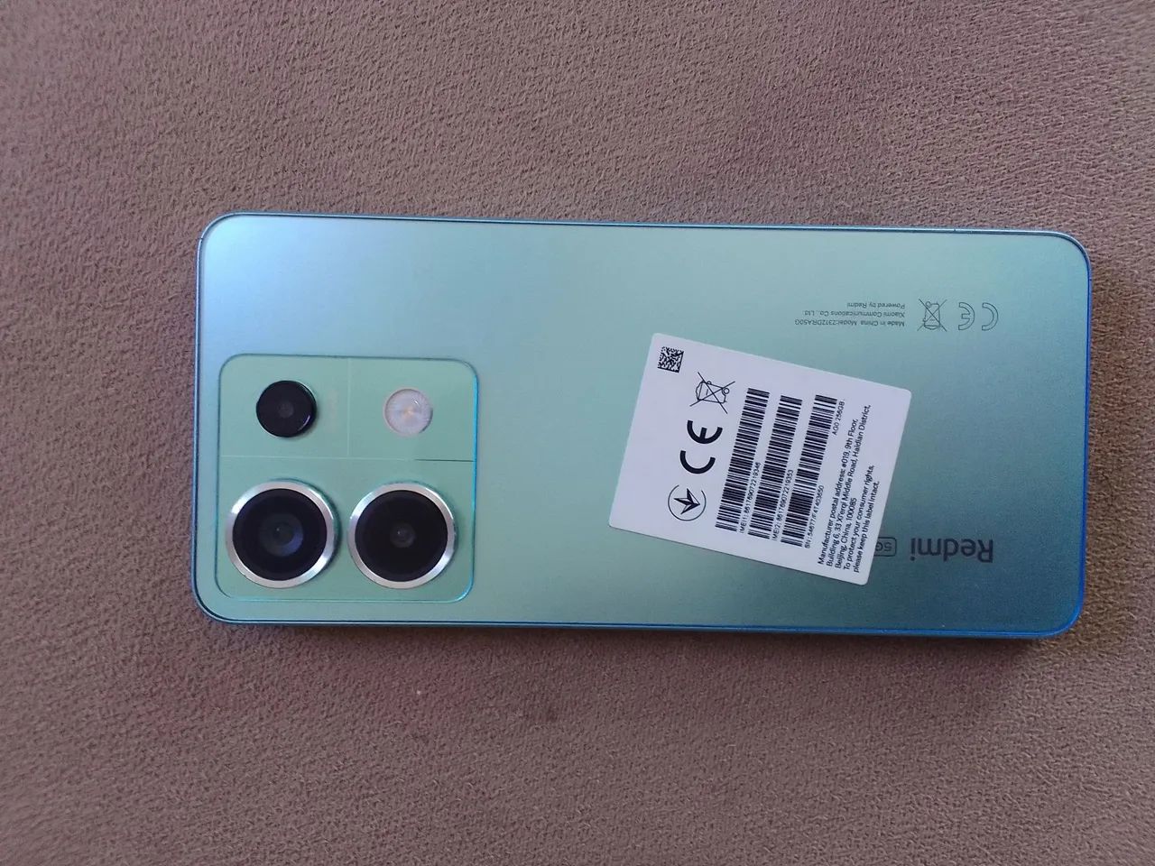 Xiaomi Red note 13 pro 5g Visor queimado