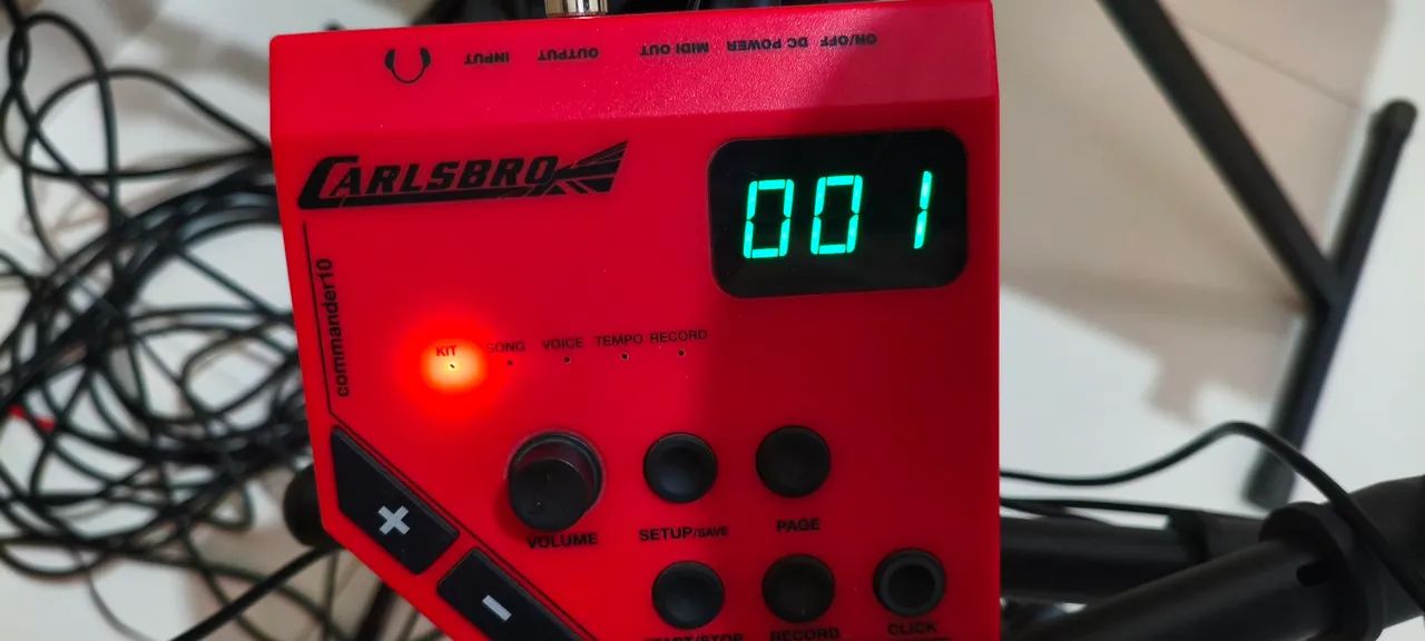 Bateria eletrônica Carlsbro csd100 - Foto 3