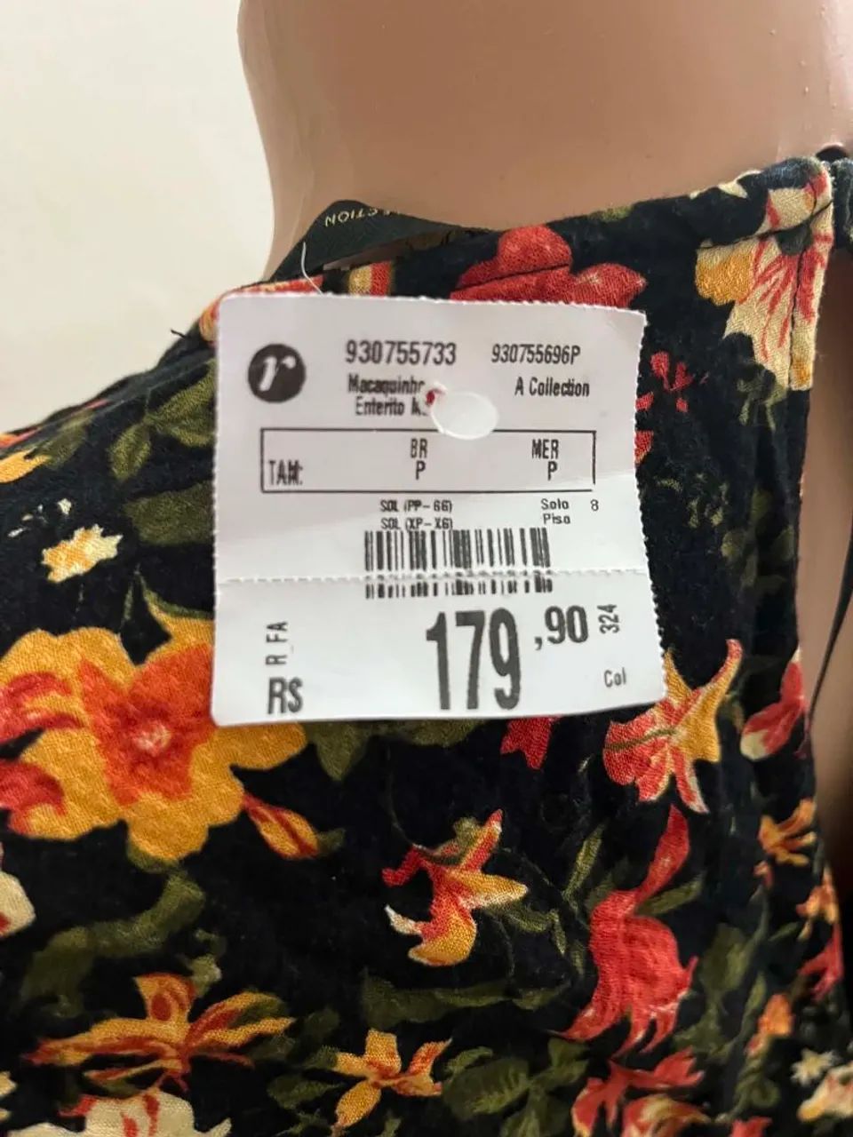 Macaquinho estampado floral -M- NOVO - Foto 4