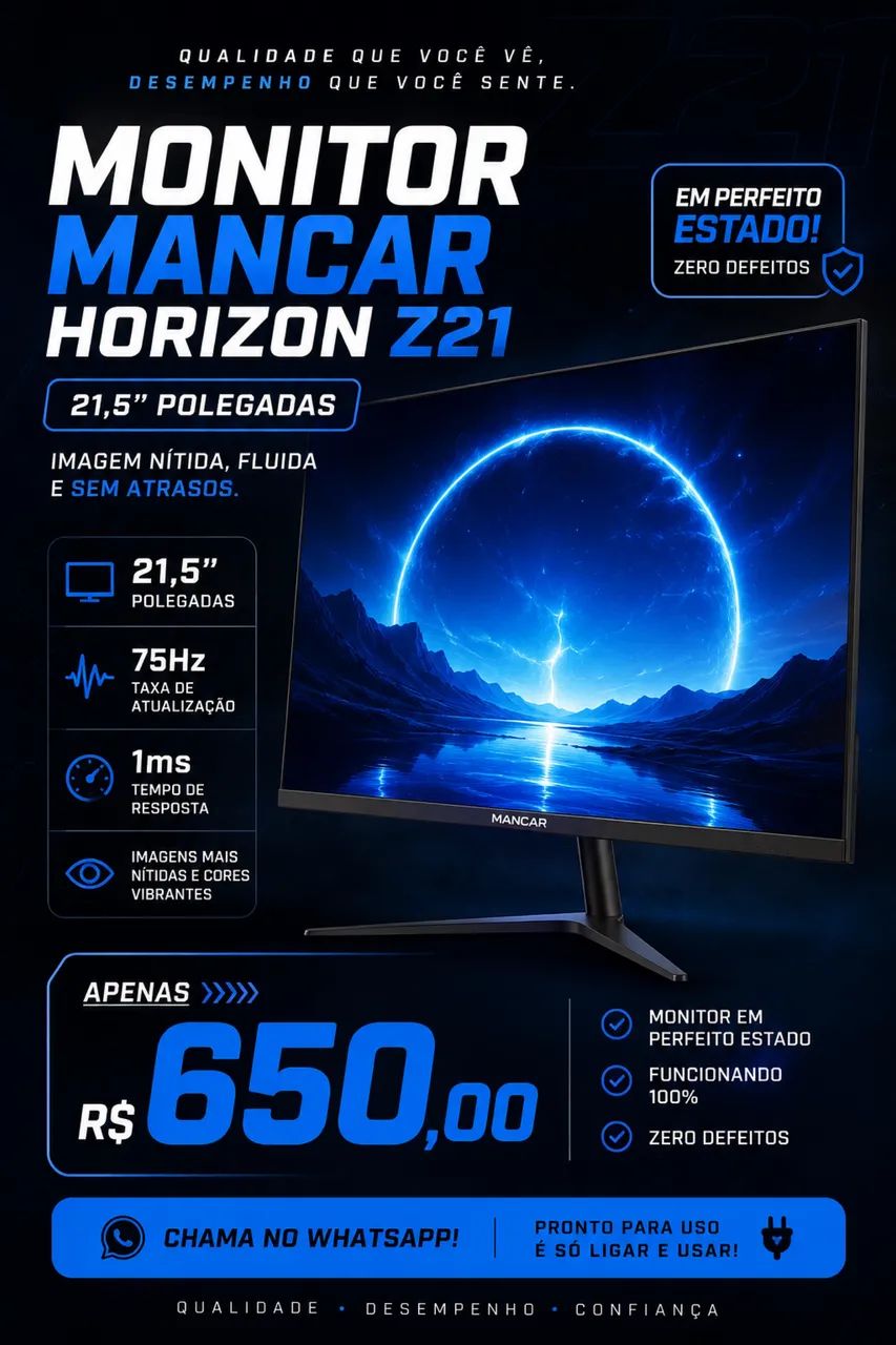 Monitor Mancer horizon z21 
