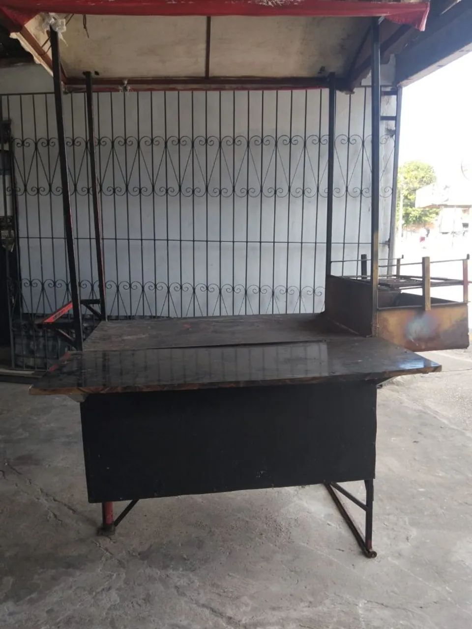 Carrinho de Vender Churrasco