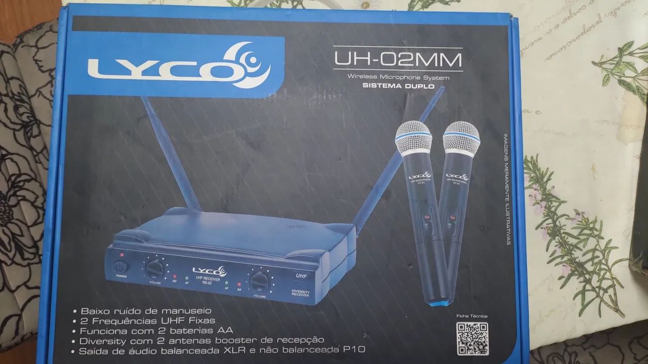 Microfones  Lyco sem fio  novo  - Foto 2