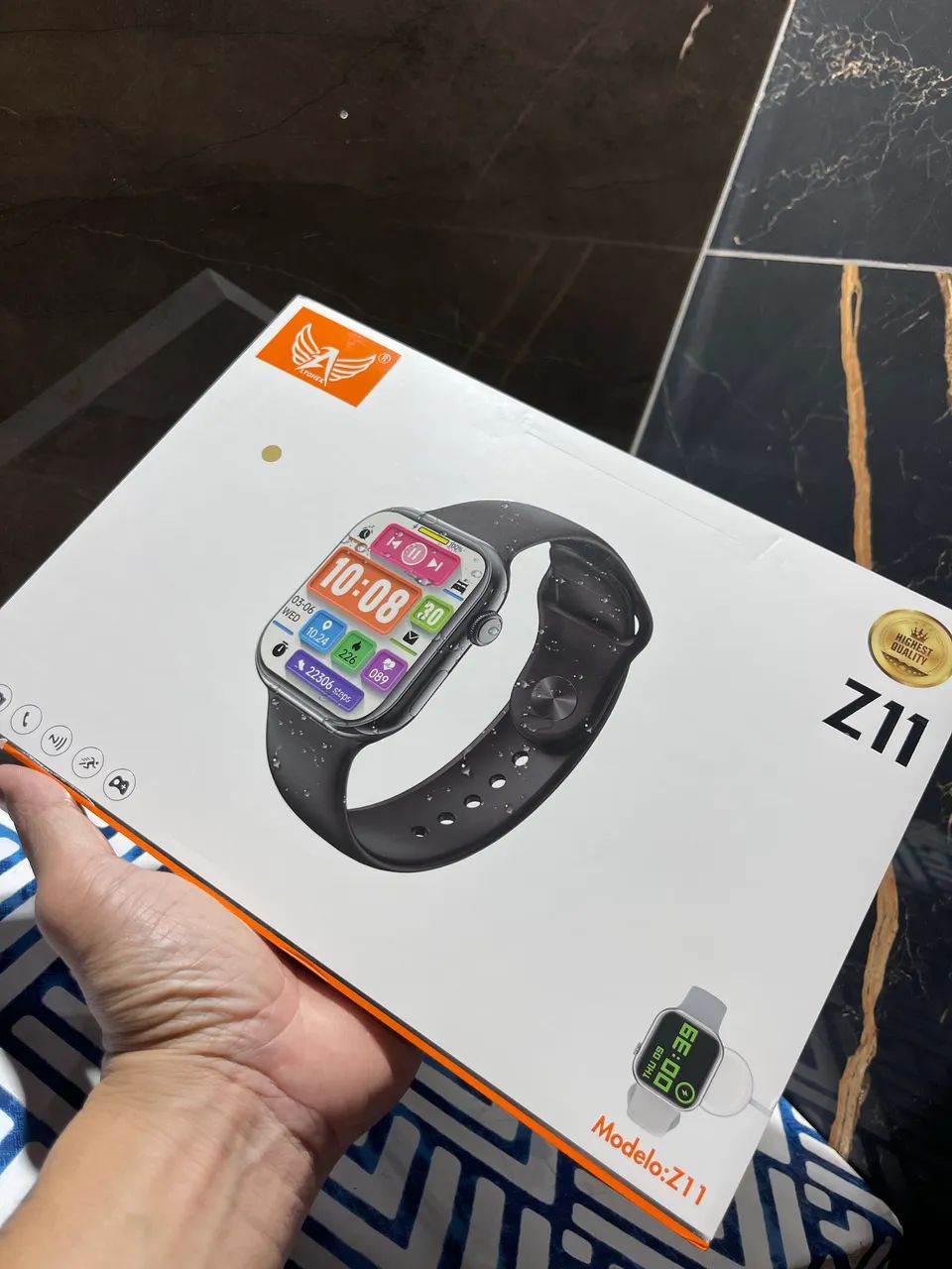 Smartwatch Z11 - 7 Pulseiras  - Foto 3