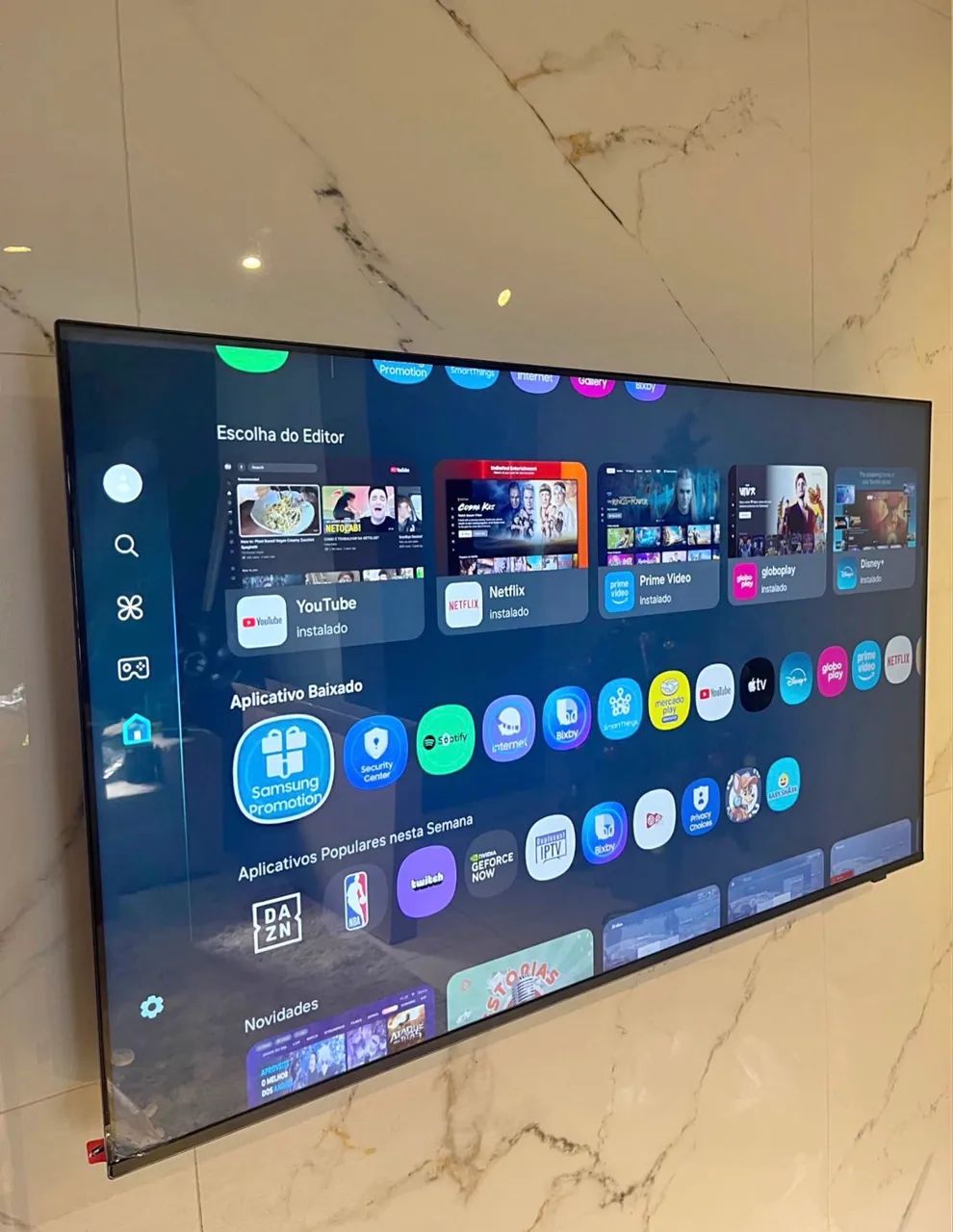 TV SMART 4K 50' polegadas COM ALEXA - Foto 2