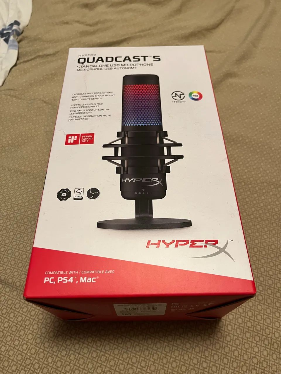 HyperX quadcast S - Microfones e Gravadores - Velha, Blumenau