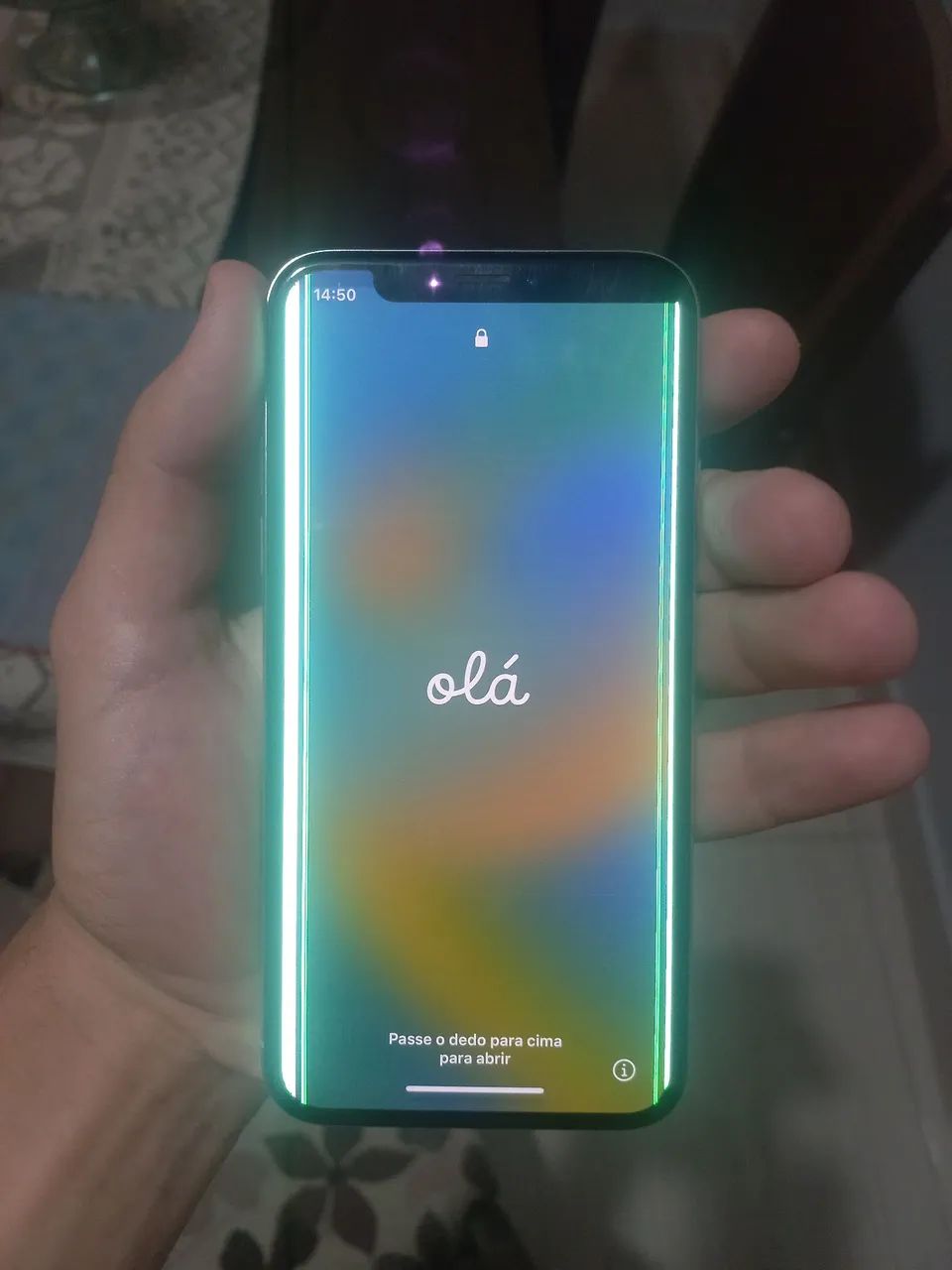 IPHONE X funcionando mas com problema na tela 500 - Foto 3