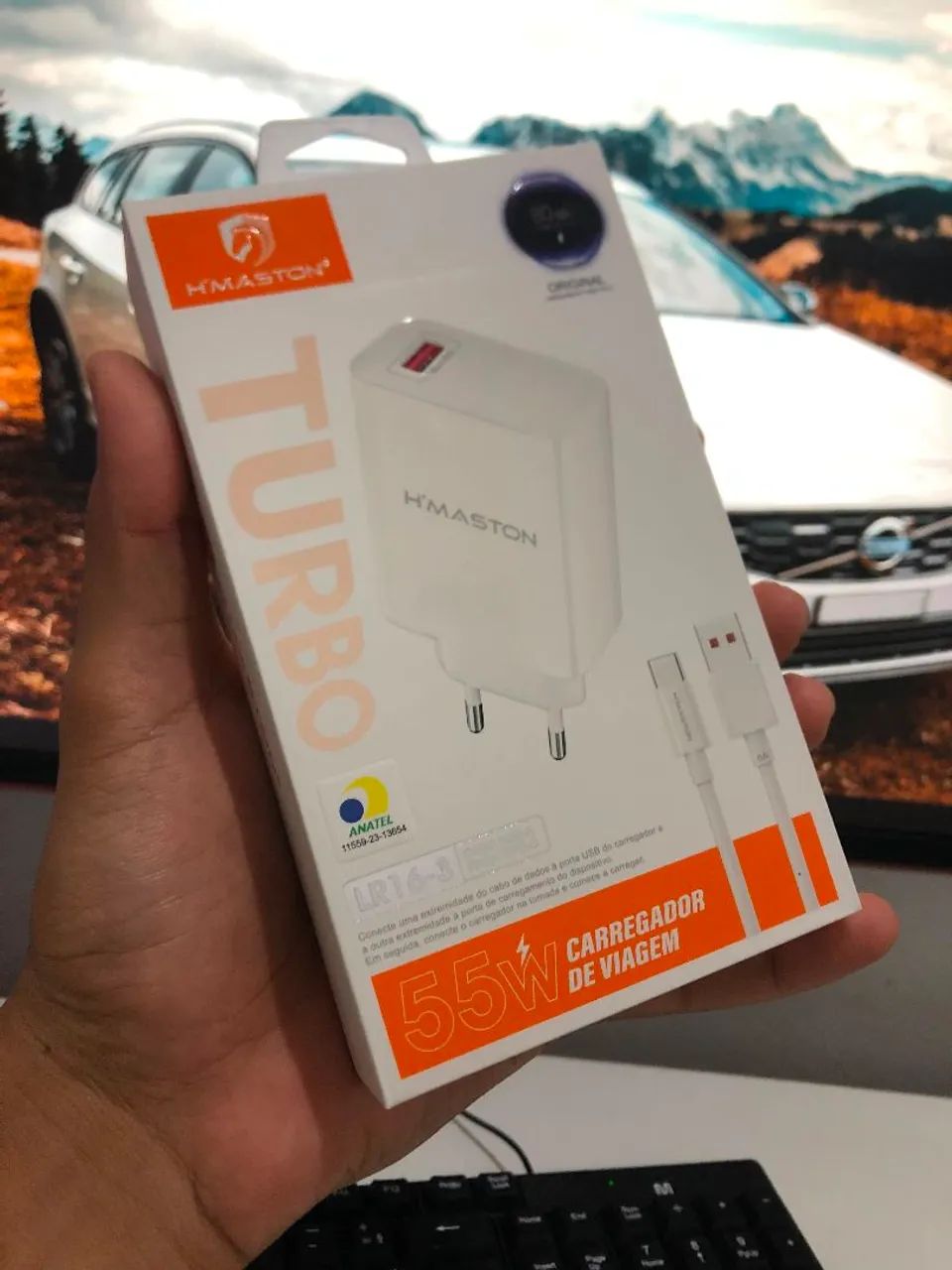 Carregador de Celular Tipo C 55w Novo + ENVIO GRATIS 