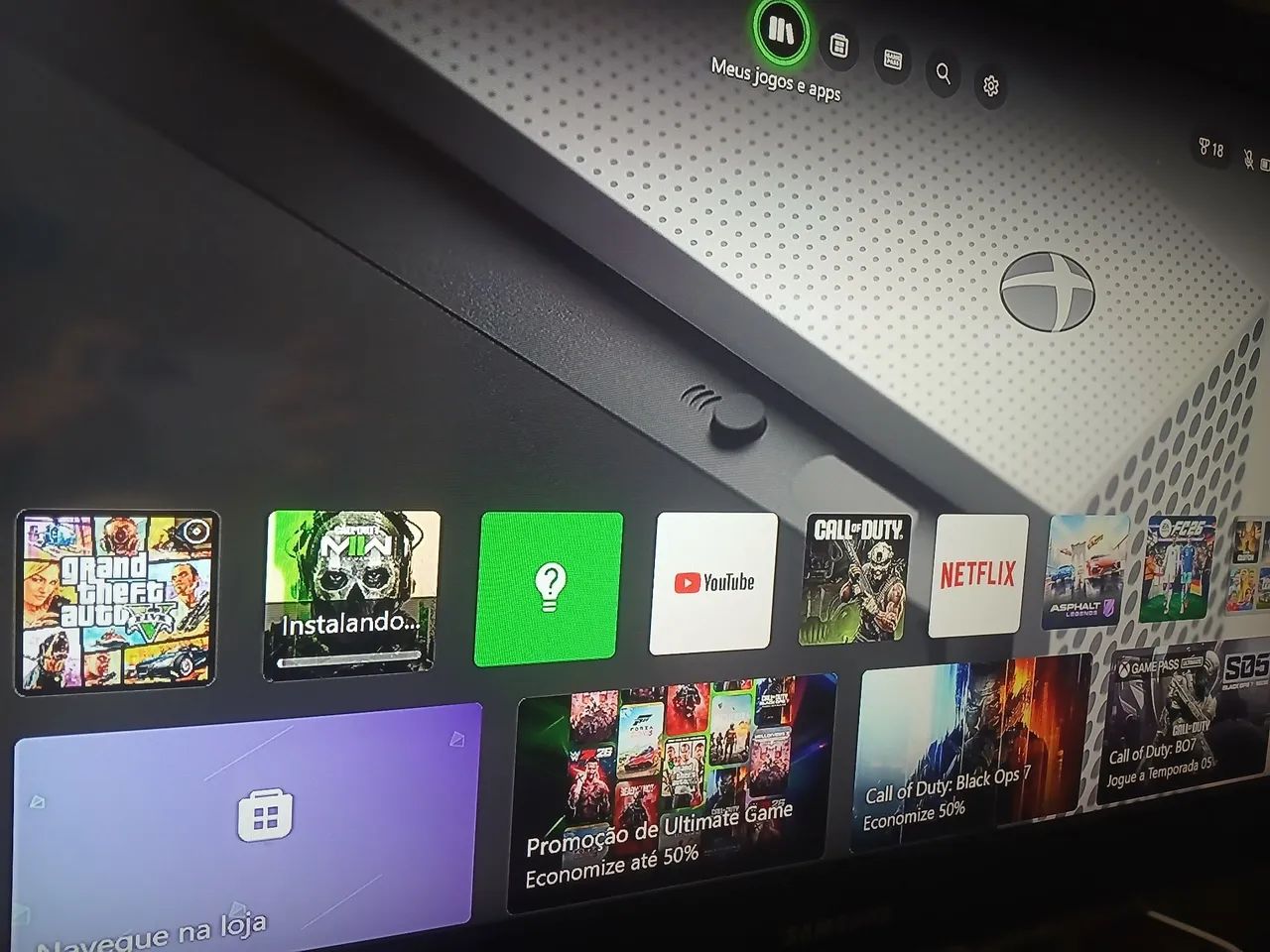 XBOX ONE S 1TB MEMÓRIA   - Foto 5