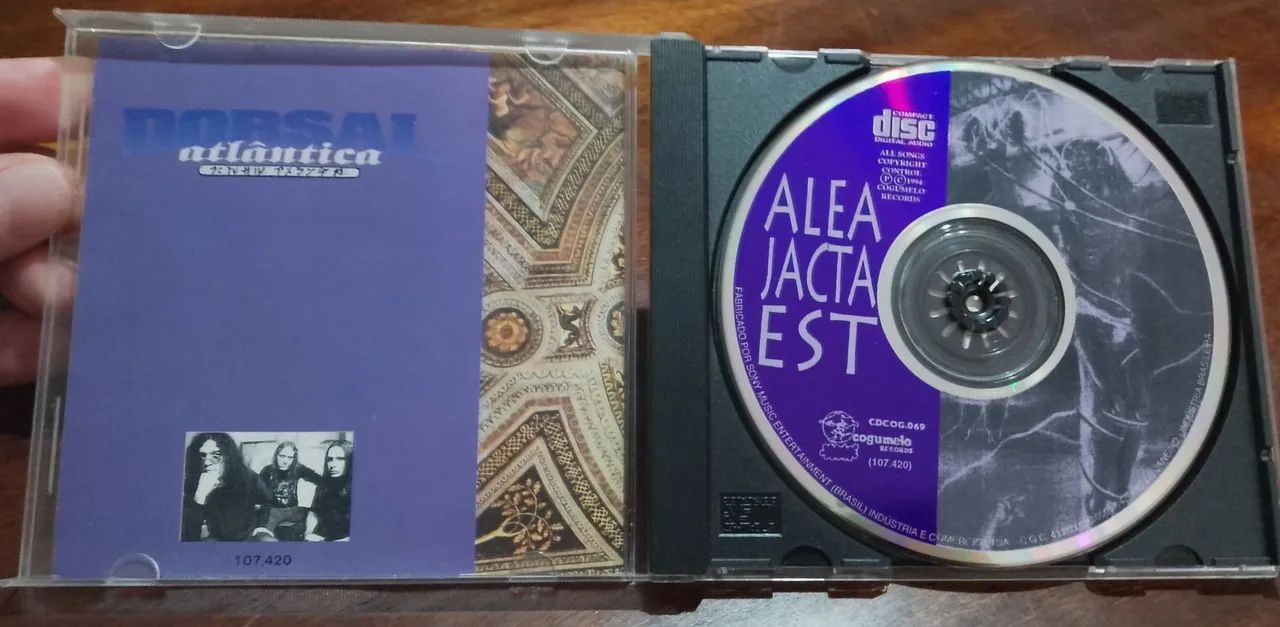 CD Dorsal Atlântica - Alea Jacta Est (CG 069) - CDs, DVDs etc