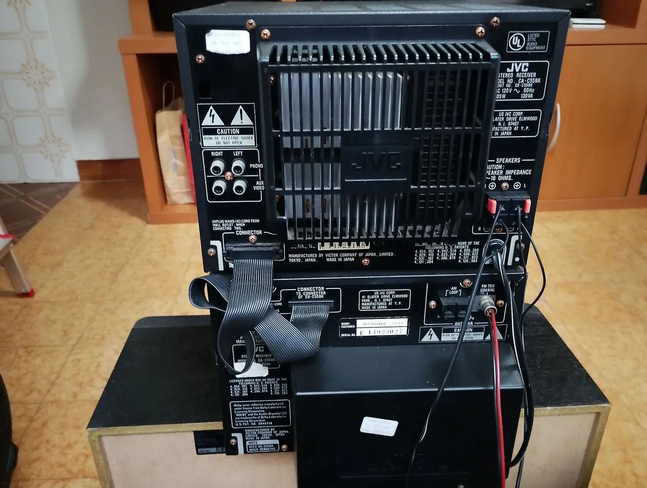 Micro System JVC modelo CA-C55BK - Foto 4