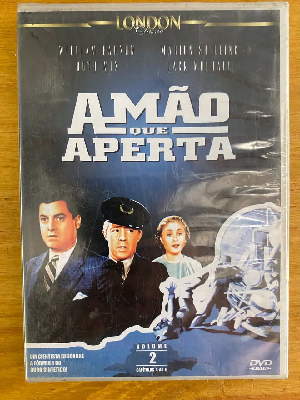 DVD - A mão que aperta - vol 2 - original 