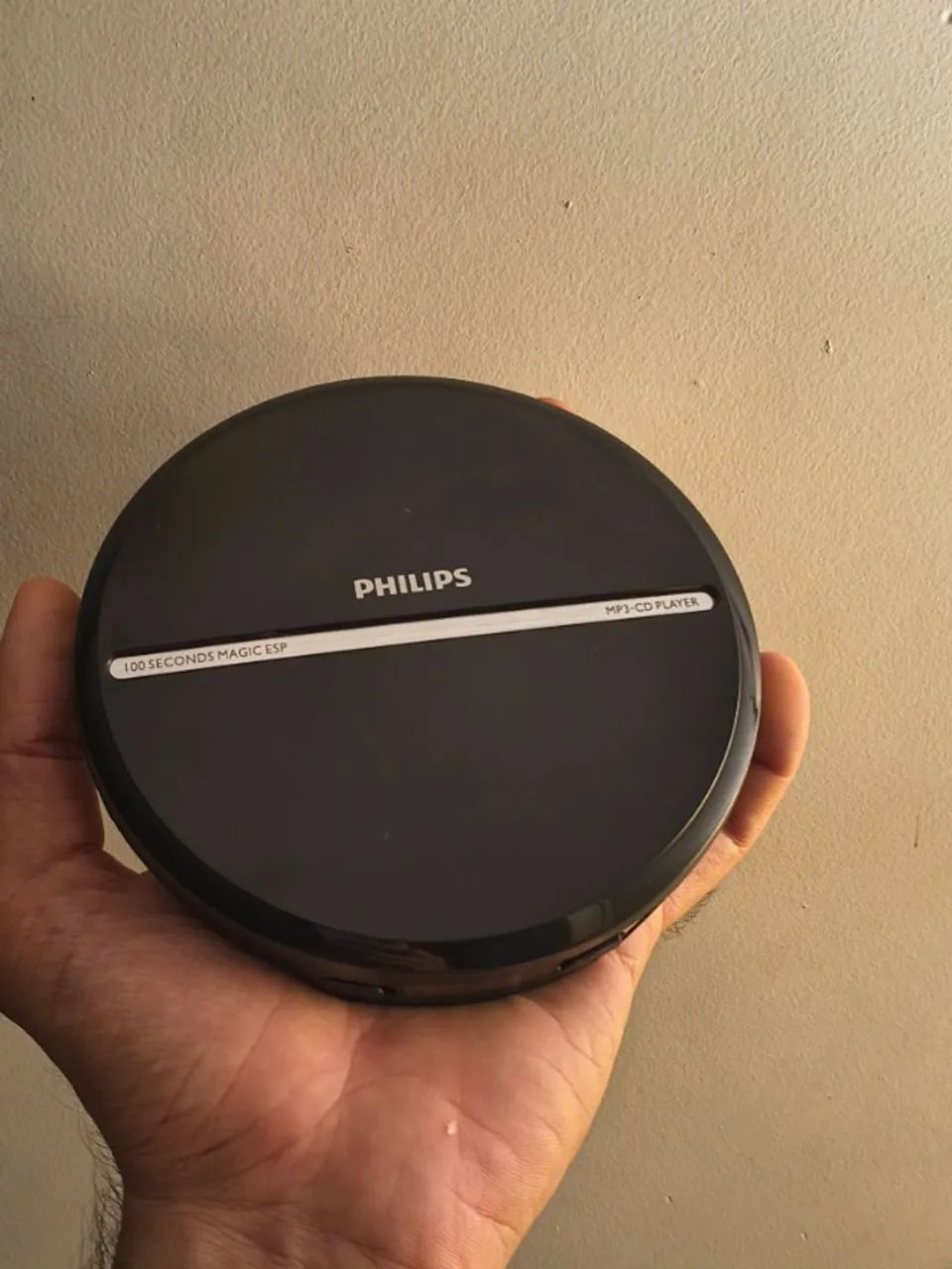 cd player / discman philips com proteção de choque e mp3 - funcionando 100% + capa - Foto 2