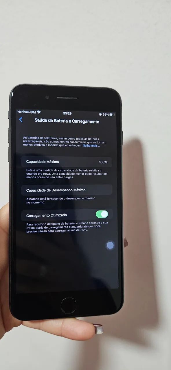 iPhone 8 Plus preto 256GB - Foto 5