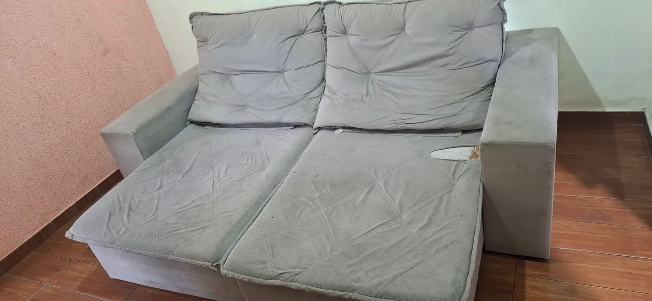 Vendo sofá retrátil - Foto 3
