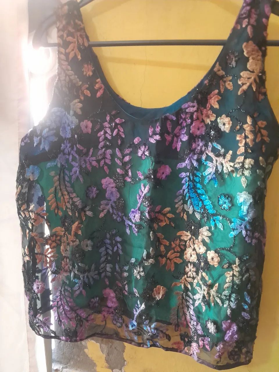 Blusa feminina de renda - Foto 2
