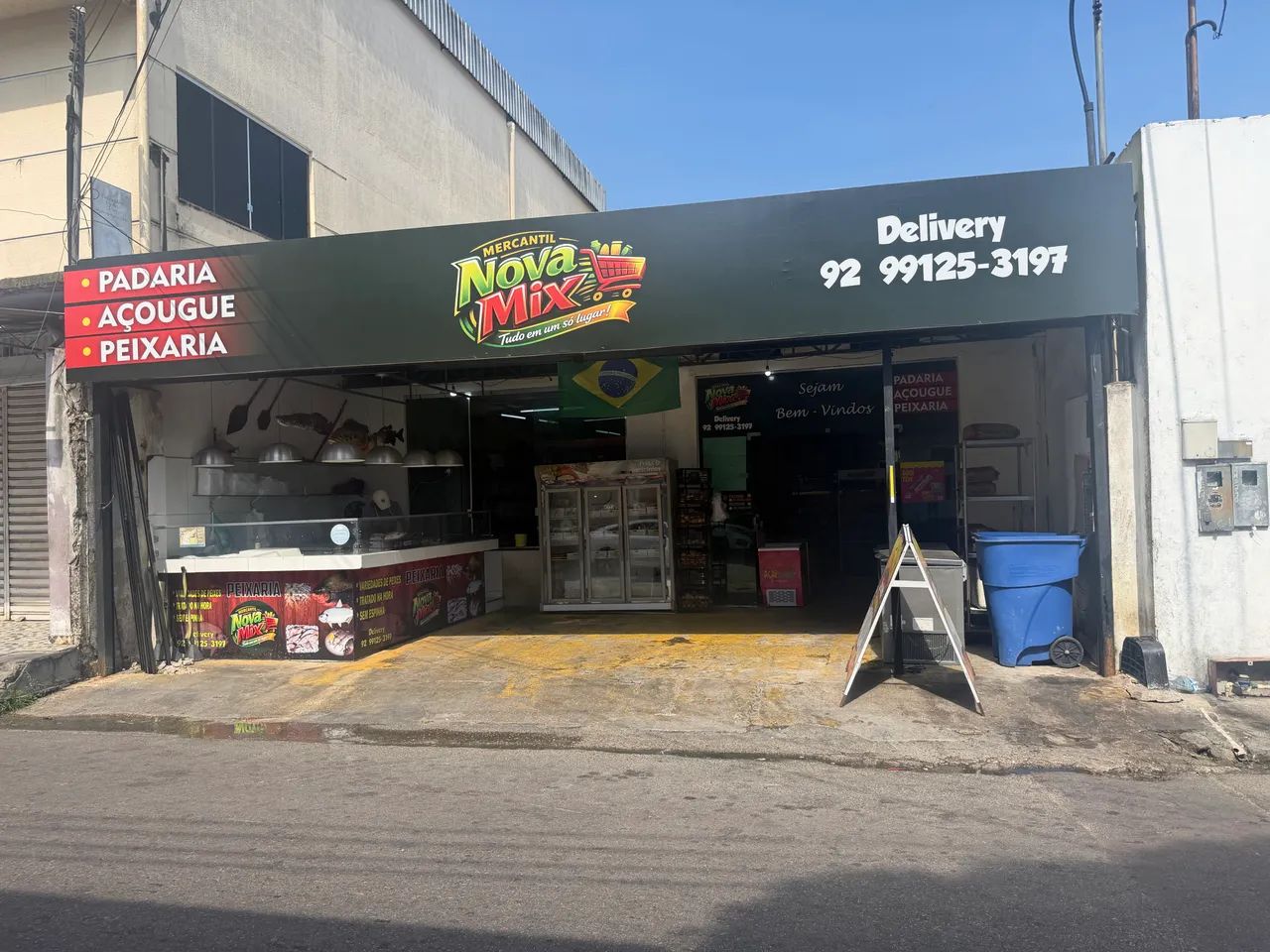 MERCADINHO C/ AÇOUGUE, PADARIA, PEIXARIA E MERCEARIA - CIDADE NOVA