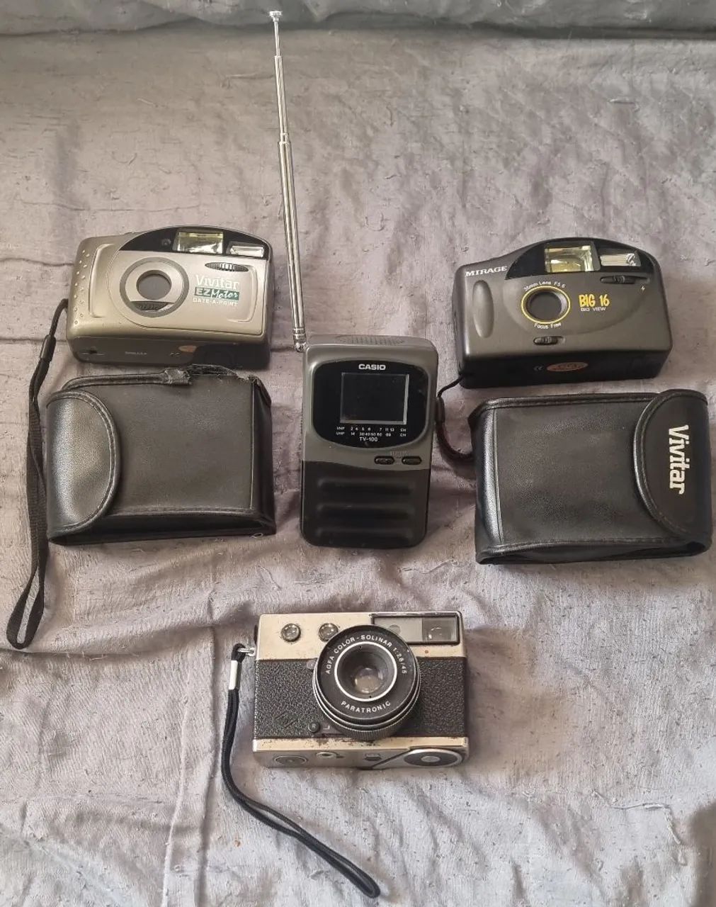 Cameras e mini tv casio relíquia  - Foto 2