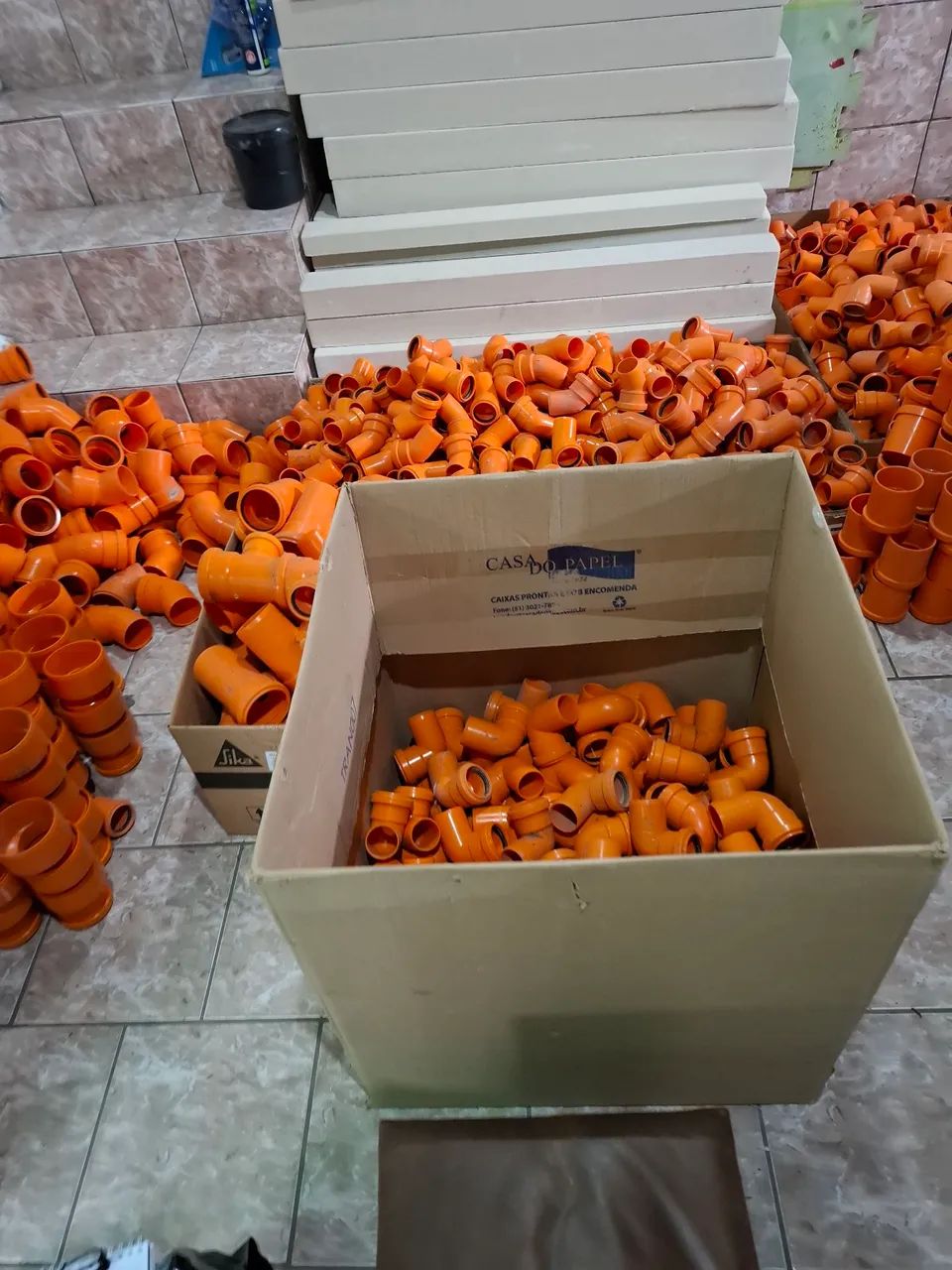 2.300 unidades  conexões  amanco  esgoto 