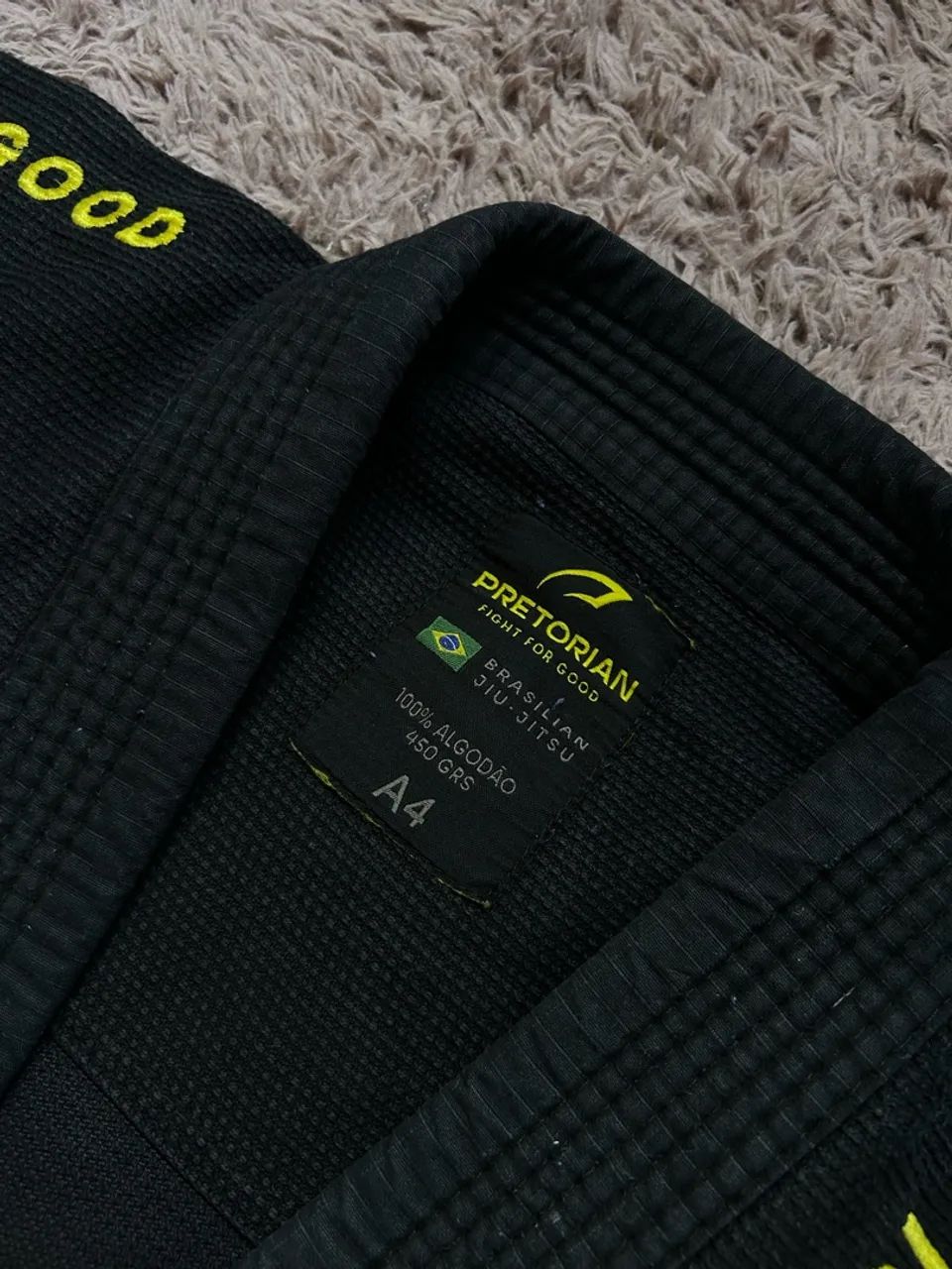 Kimono Jiu Jitsu Preto Pretorian A4 - Foto 3