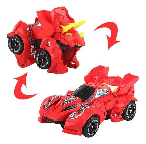 Carrinho de Dinossauro Transforma em Robô  - Foto 3