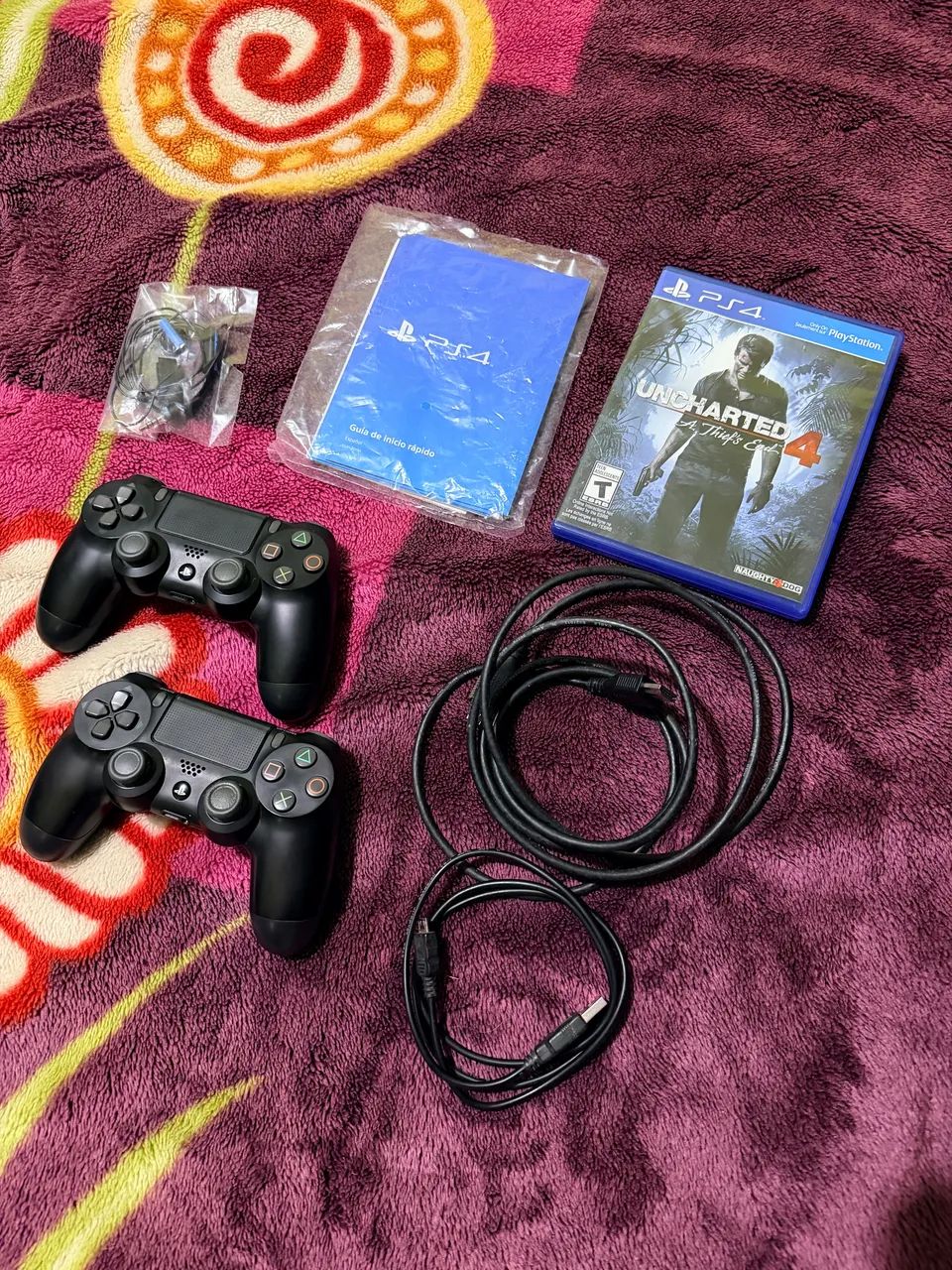 PS4 Slim 500GB Uncharted Bundle - Foto 2