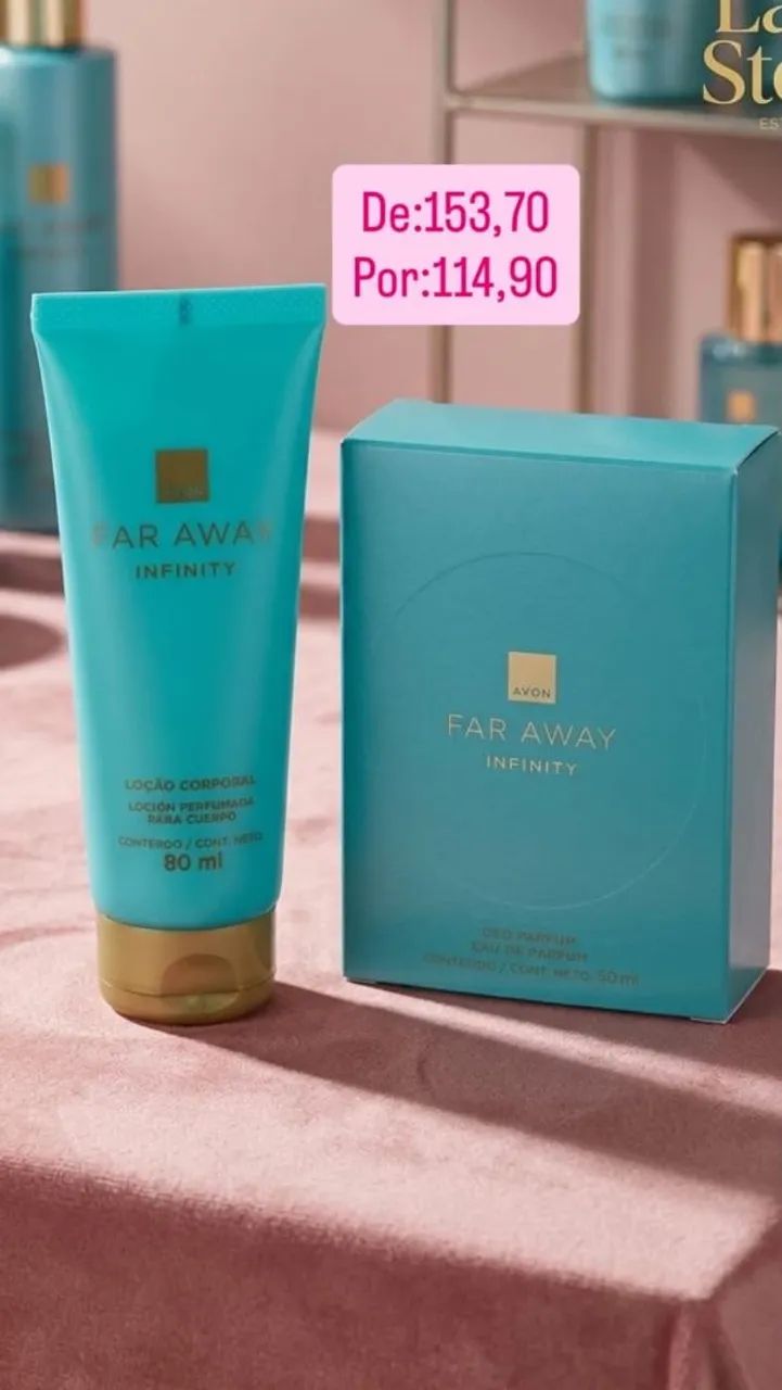 Avon, kit Far Away infinity 
