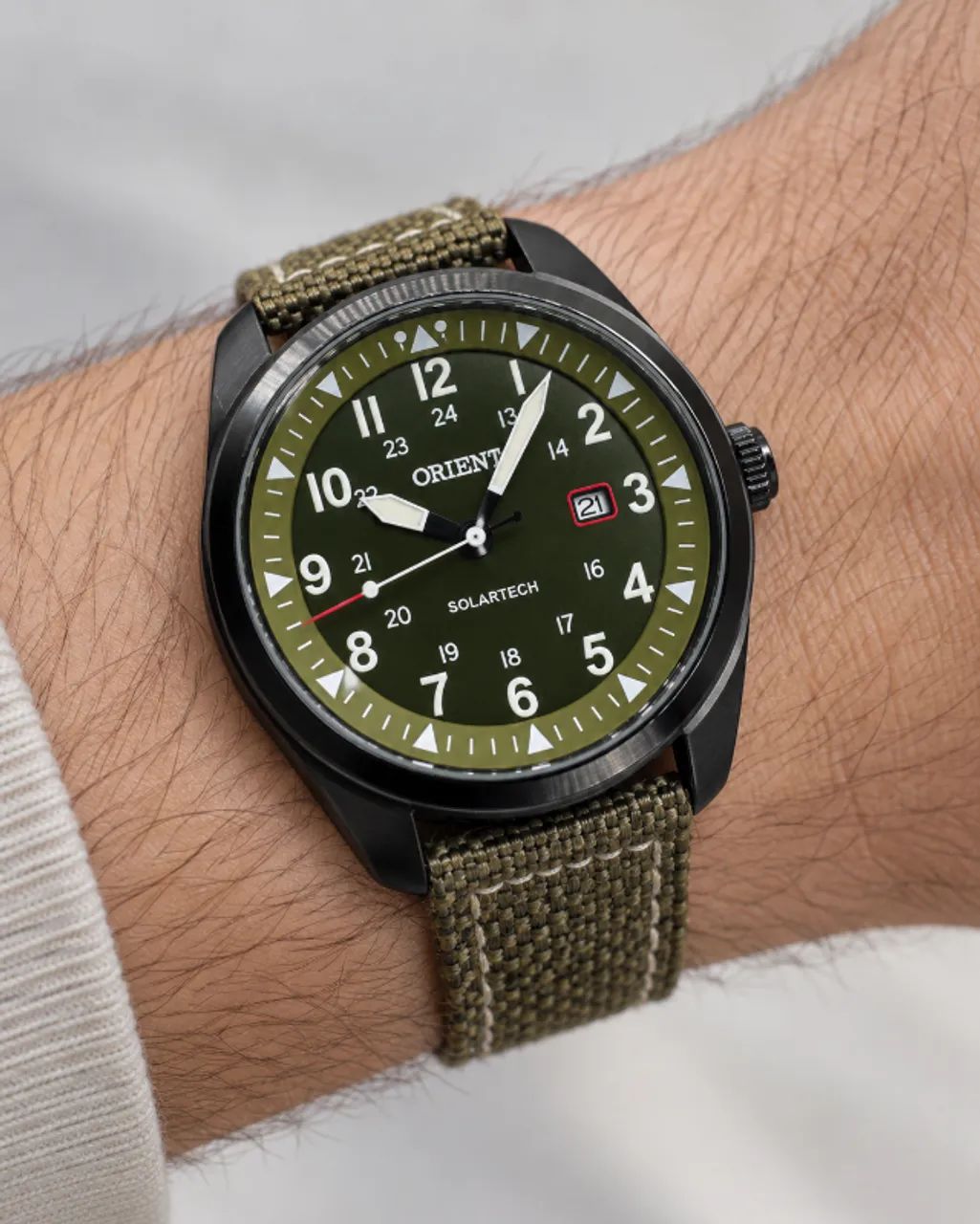 Orient Solartech com visual militar - Oportunidade