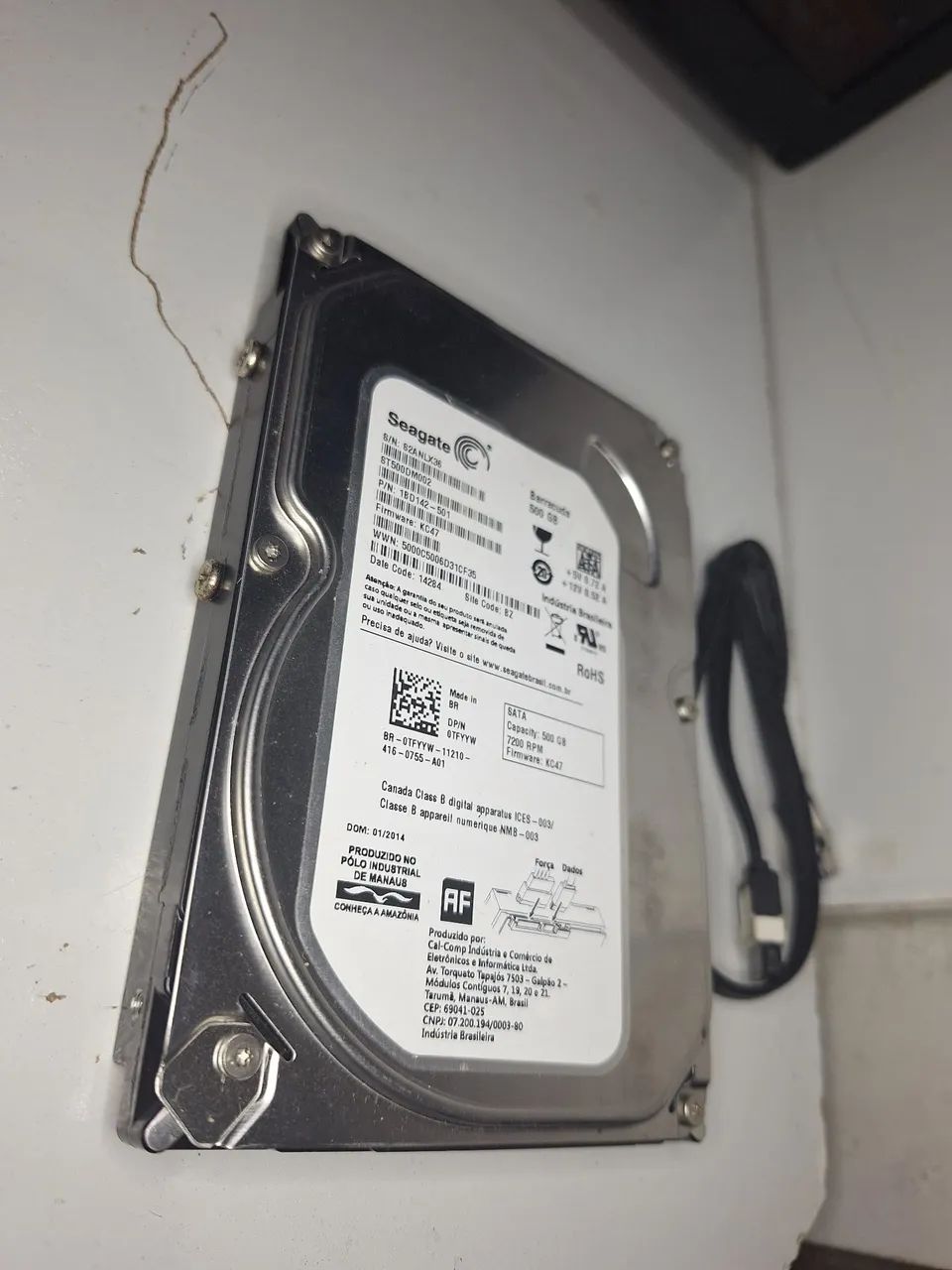 HD Seagate 500GB SATA