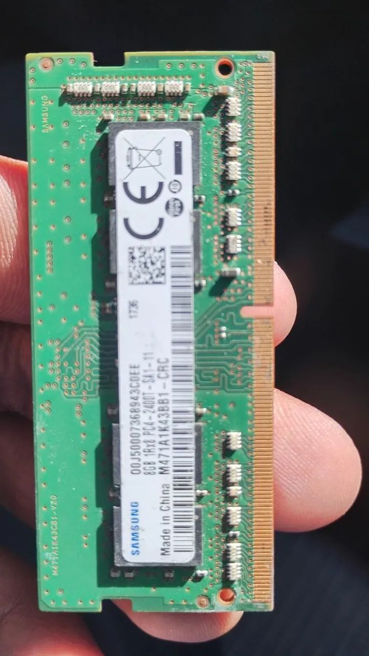 Memória DDR4 8GB 2400mhz - NOTEBOOK 