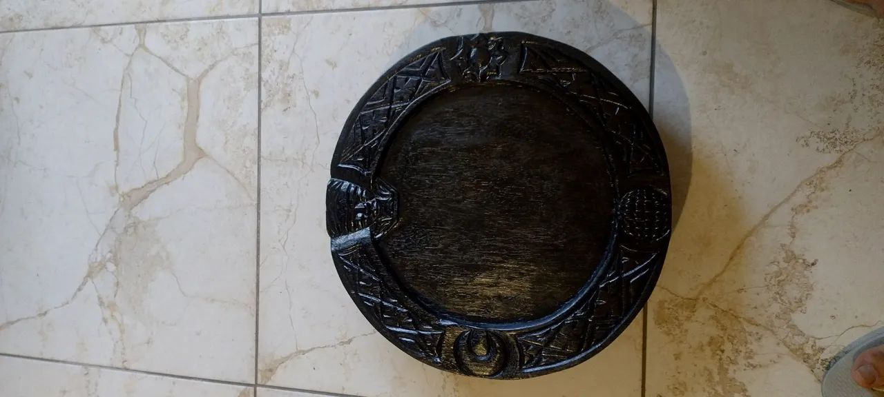Opon Ifá africano legítimo 45cm