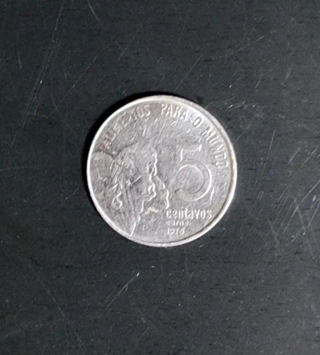 Moeda 5 centavos 1976